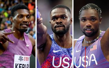 Rai Benjamin playfully claims he could 'smack' Noah Lyles & Fred Kerley in a race