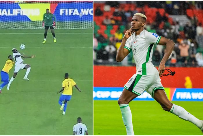 Super Eagles hero singles out two teammates for praise after Gabon double