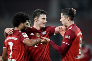 Gnabry hat-trick sees Bayern go nine-points clear in Bundesliga