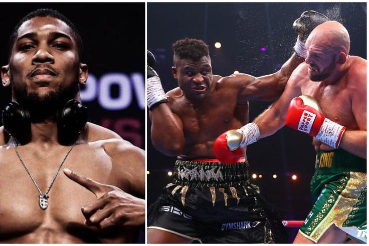 Tyson Fury and Anthony Joshua may meet next year.