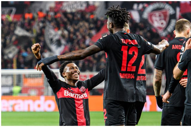 A five-star display from Nathan Tella and Bayer Leverkusen.