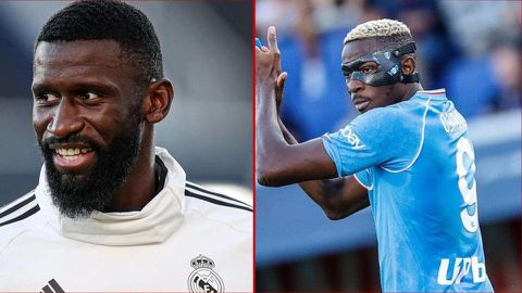 It is tough to defend against Osimhen: Real Madrid defender Antonio Rudiger cries out