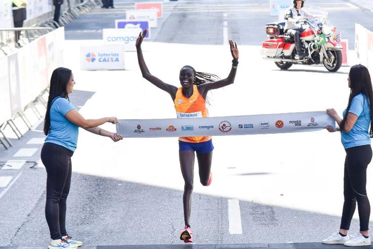 Kenya's Catherine Reline stamps authority with Abu Dhabi Marathon win to pocket Ksh. 6 million