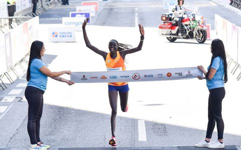 Kenya's Catherine Reline stamps authority with Abu Dhabi Marathon win to pocket Ksh. 6 million