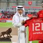 Michael Olunga receives major honour in Doha for making Al Duhail history