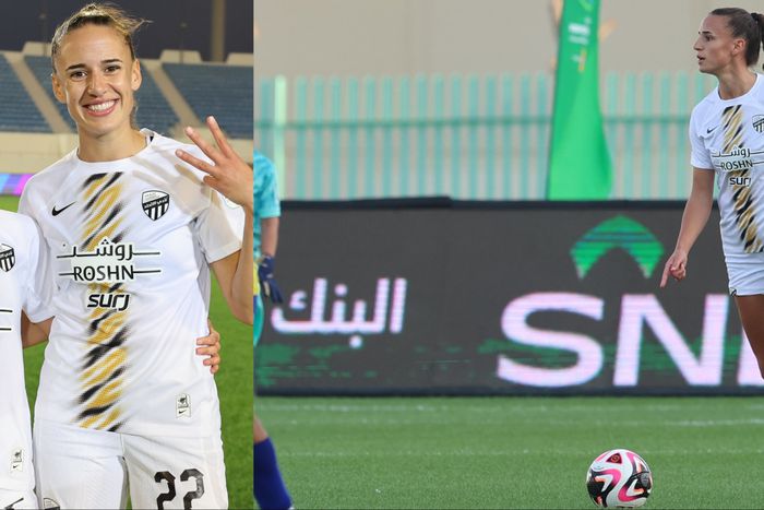 Super Falcons star Ashleigh Plumptre celebrates defensive masterclass as Al-Ittihad women defeat Esperance.