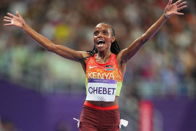 Double Olympics gold medalist Beatrice Chebet