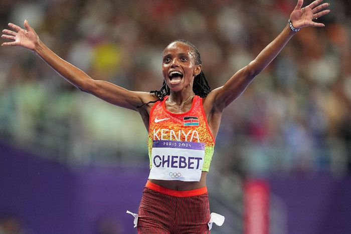 Double Olympics gold medalist Beatrice Chebet