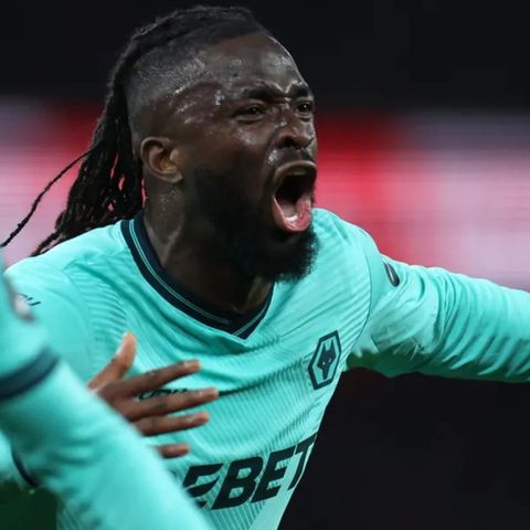 Arokodare celebrates his first Premier League. (Photo Credit: PL)