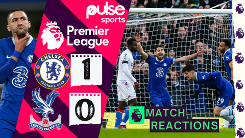 'Thank you Ziyech' - Reactions as Chelsea record hard-fought win against Crystal Palace