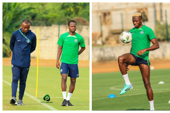 Osimhen and Yusuf Undergo Individual Training Sessions
