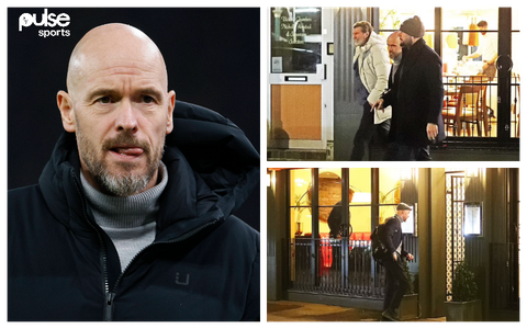 Ten Hag and agent seen at dinner, sparking speculation amidst Manchester United's new era under Ratcliffe
