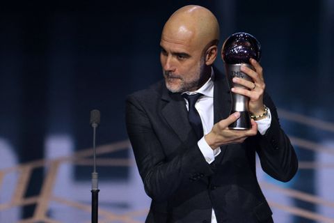 ‘Barça is the club of my heart’ - Guardiola acknowledges after receiving FIFA 'The Best' award
