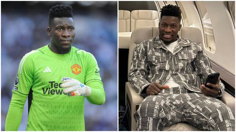 AFCON 2023: Manchester United chartered ₦89m private jet to whisk Andre Onana to Cup of Nations