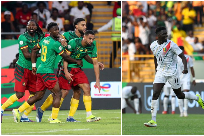 Cameroon and Guinea share spoils.