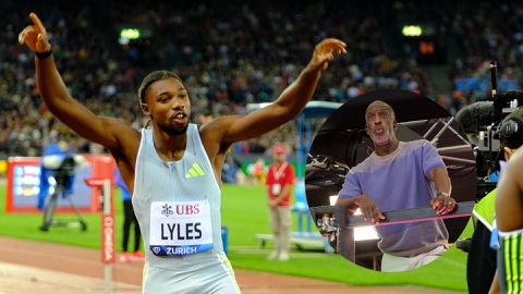 Sprint legend Michael Johnson not impressed by ‘disrespectful’ Noah Lyles commercial