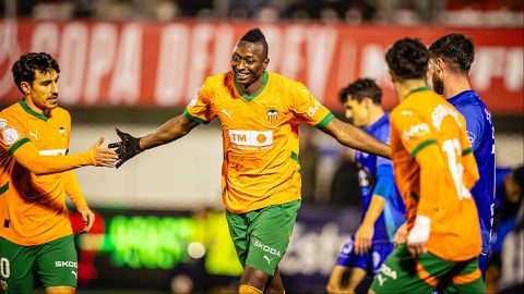 Sadiq Umar: Super Eagles star scores 1st goal for Valencia