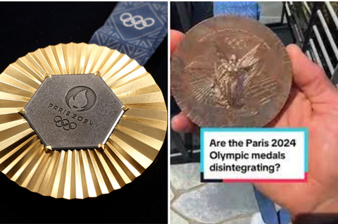 A symbolic letdown: Five months after Paris 2024 Olympics, athletes return damaged medals citing low quality and rust