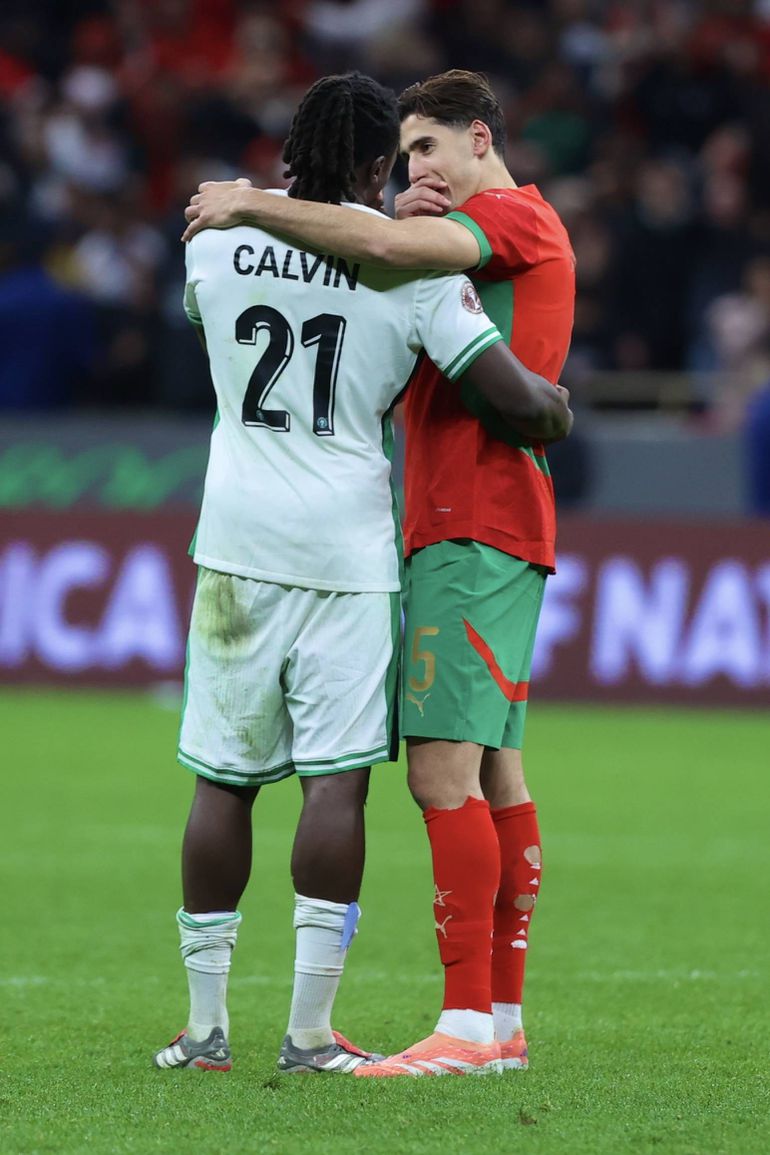 Calvin Bassey completed the most passes against Morocco.