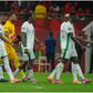 Super Eagles players looking frustrated || Imago