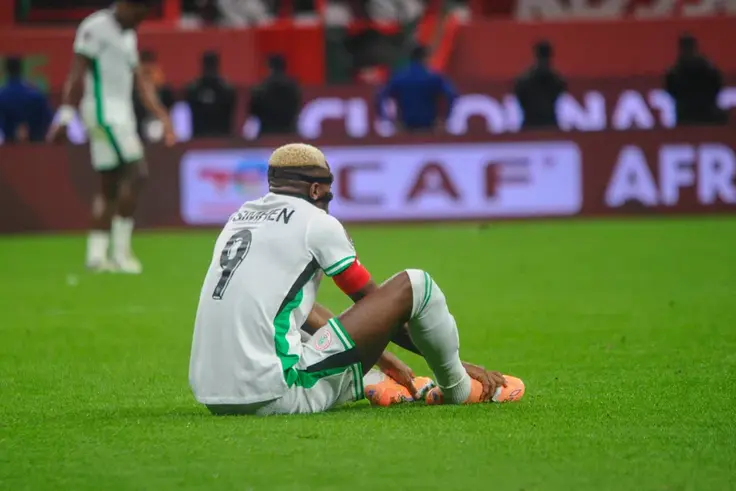 Victor Osimhen was limited and caged.