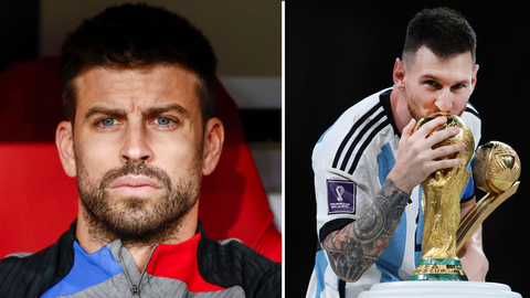 Gerard Pique reveals why he didn't congratulate Lionel Messi after winning the World Cup
