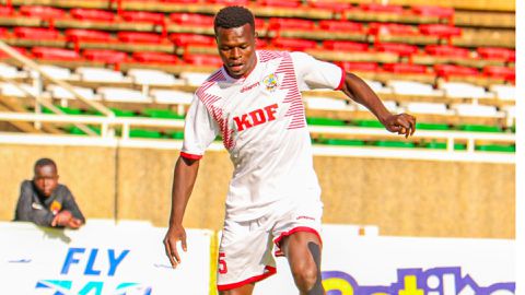 Ulinzi Stars midfielder Francis Omondi on road to recovery