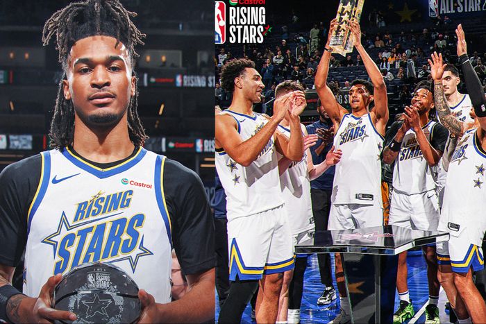 Stephon Castle wins MVP as Team C wins the Rising Stars competition to start NBA All-Star Weekend and progress to the All-Star Game against Team OG.