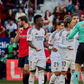 Jude Bellingham of Real Madrid CF after receiving a red card and being sent off Osasuna v Real Madrid, La Liga, Football, El Sadar Stadium, Pamplona, Spain - 15 Feb 2025 || Image credit: Imago