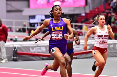 Blessing Okagbare's 'chosen' successor Tima Godbless makes brilliant statement with fourth-fastest 60m time in Nigerian history