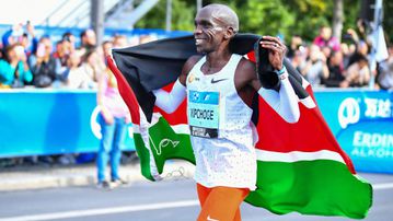 Ethiopian trio of Kitata, Desisa and Negasa conspire against Eliud Kipchoge in Boston