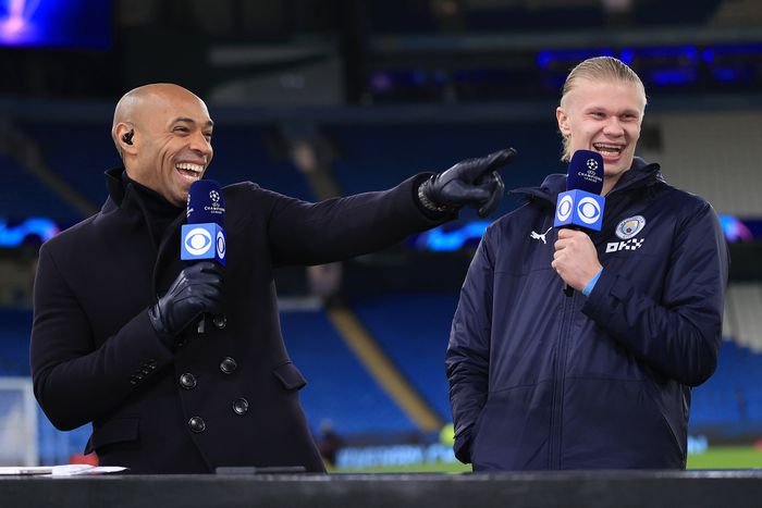 Manchester City vs RB Leipzig: "Only you know how it feels' - Haaland tells Thierry Henry.