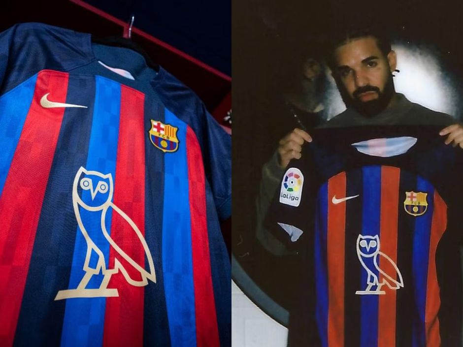 At least it's not Drake': Barcelona shirt sponsor for El Clasico revealed -  Football