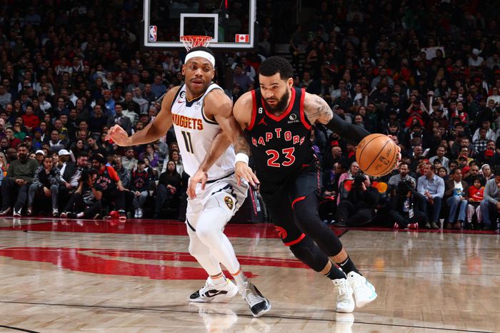 Toronto Raptors defeated the Denver Nuggets