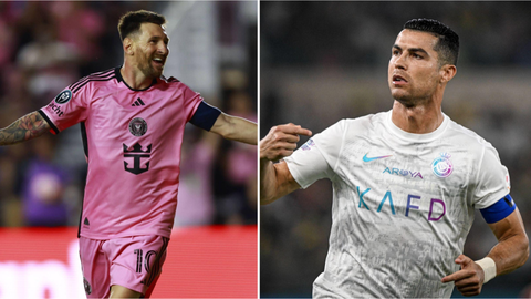 WATCH: Messi shows Ronaldo how to respond to stadium taunts