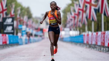 Brigid Kosgei sets lofty ambitions at Lisbon Half Marathon as Ksh22m bonus awaits