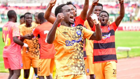 Maxwell Otieno unfazed by competition for places at AFC Leopards amidst Arthur Gitego's hot form