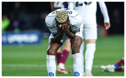 Napoli players reportedly not happy with Osimhen’s performance after loss to Barcelona