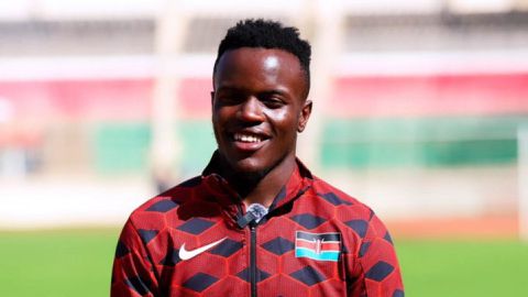 'You earned it'- Coach Geoffrey Kimani congratulates Omanyala's brother after major achievement