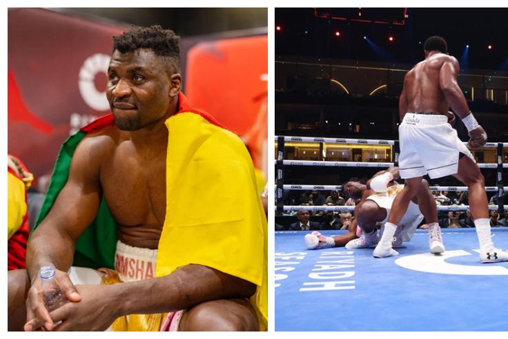 Francis Ngannou heading to the hospital