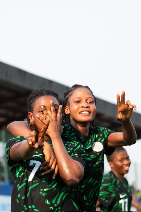 Nigeria's Flamingos cruise past the Bantwana of South Africa 5-1 on aggregate to the final round of the World Cup qualifier.