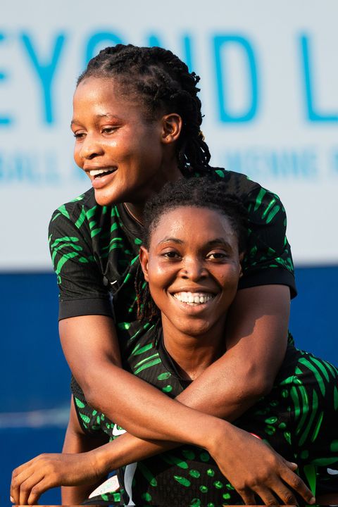 Nigeria's Flamingos cruise past the Bantwana of South Africa 5-1 on aggregate to the final round of the World Cup qualifier.