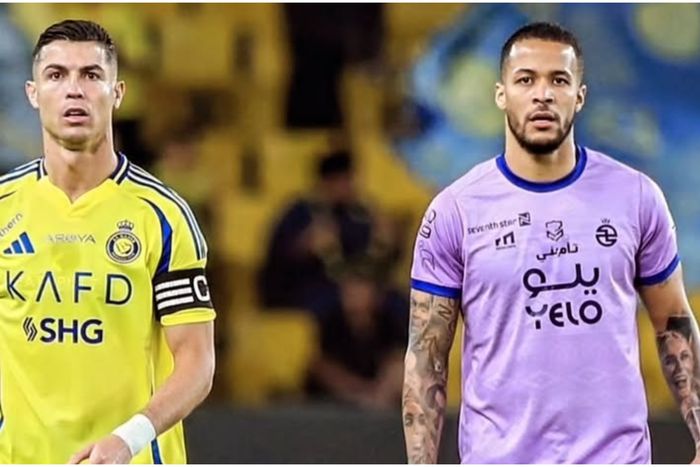 Troost-Ekong came face-to-face with Ronaldo.