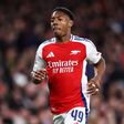 Myles Lewis-Skelly for Arsenal. Photo. Imago.