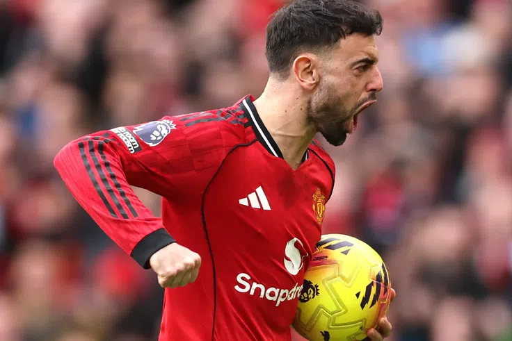 Bruno Fernandes pushes case for player of the season with record-breaking performance