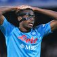 Osimhen returned from an injury layoff for Napoli