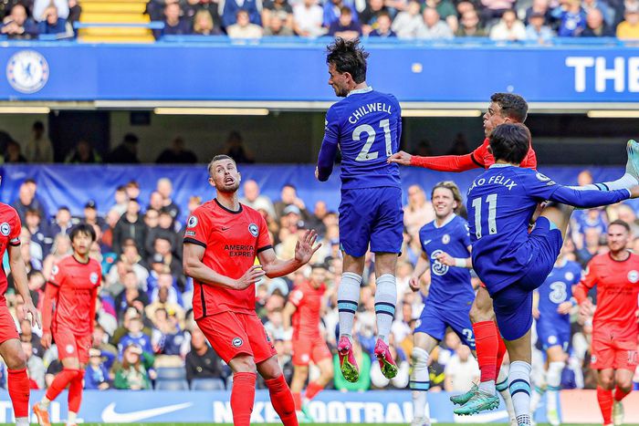 Brighton vs Chelsea at Stamford Bridge.