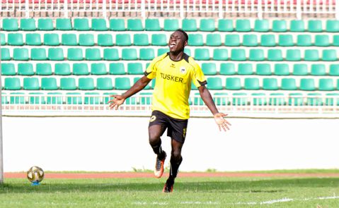 Tusker midfielder dedicates goal to fans after lone strike against Police