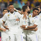 Real Madrid celebrate goal against Cadiz