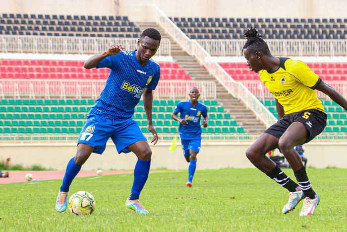 Alvin Mang'eni in action